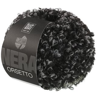 Lana Grossa ORSETTO Moulinè (Nera)
