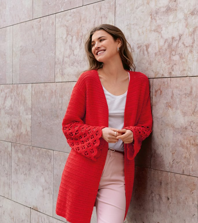 Lana Grossa CARDIGAN Gioia